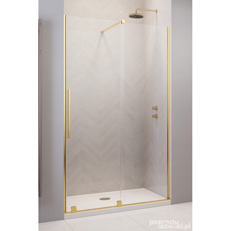 Drzwi wnękowe 140 Prawe Furo Gold DWJ Radaway (10107722-09-01R + 10110680-01-01)