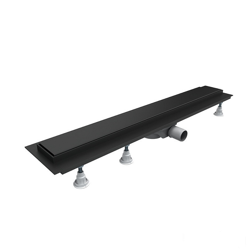 Odpływ liniowy Schedpol Base-Low Steel Black 70cm (OLSL70/CST-LOW)
