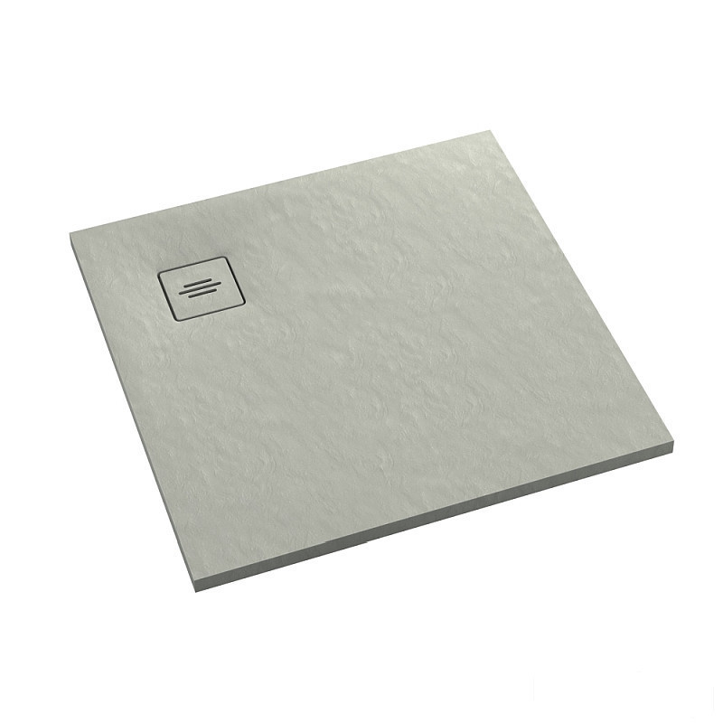 Brodzik kwadratowy 100x100 Protos Cement Stone Schedpol (3SP.P1K-100100/CT/ST-M1/CT/ST)