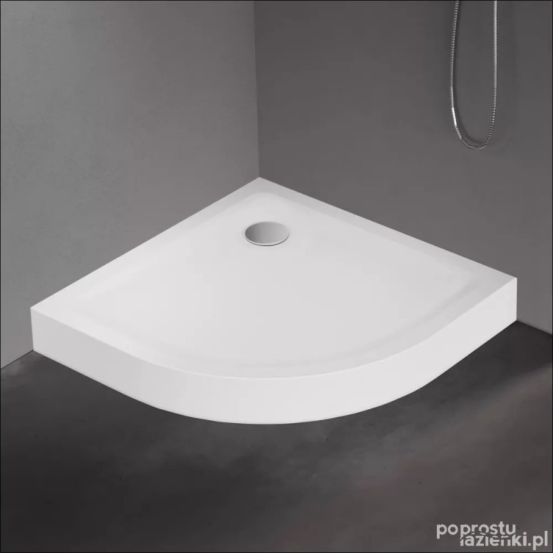 Brodzik półokrągły 80x80 Mild New Trendy (B-0600)
