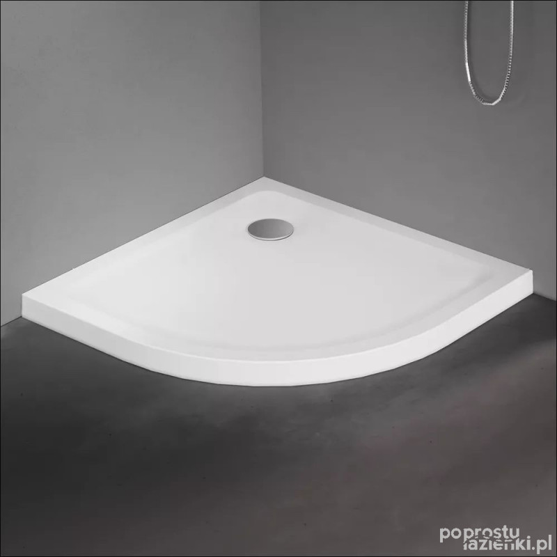 Brodzik półokrągły 80x80 Mild New Trendy (B-0621)