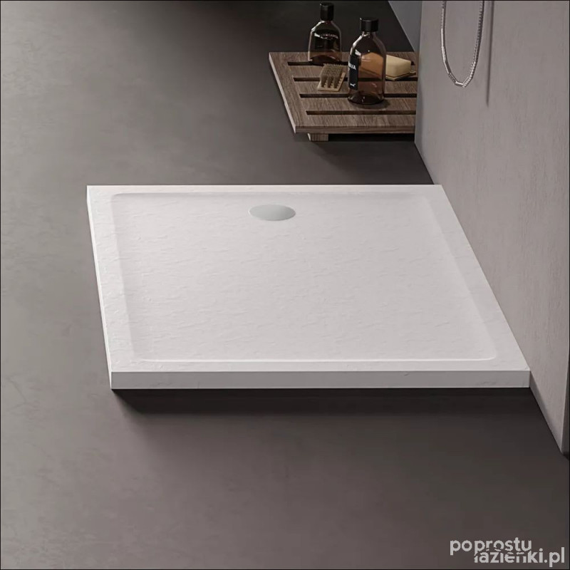Brodzik prostokątny 70x110 Mild Stone New Trendy (B-0546)