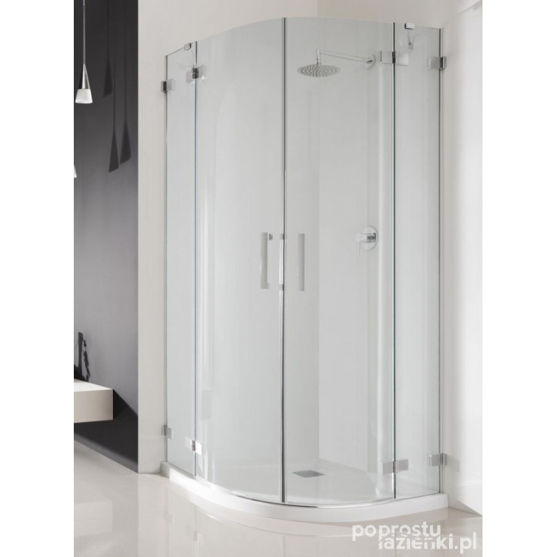 Kabina asymetryczna 100x80 Euphoria PDD Radaway (383003-01L + 383002-01R)