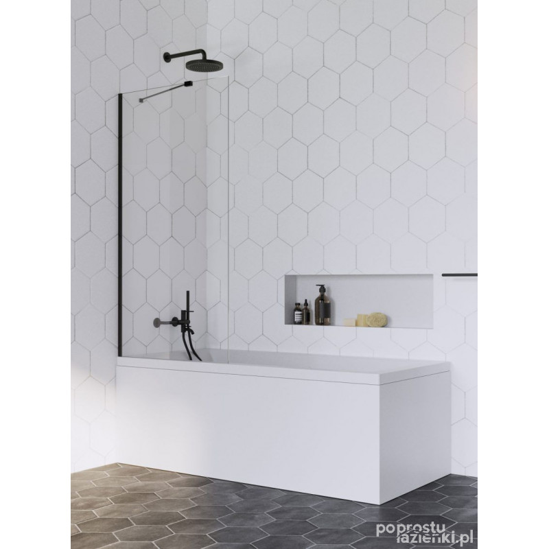 Parawan nawannowy 50 Idea Black PNJ II Radaway (10001050-54-01)