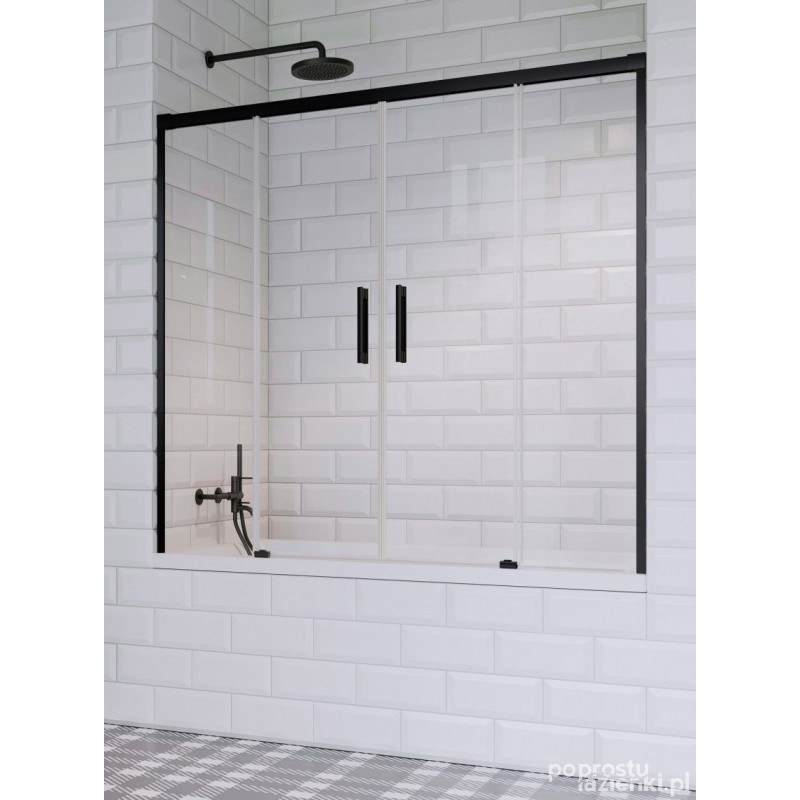 Zabudowa nawannowa 140 Idea Black PN DWD Radaway (10004140-54-01)