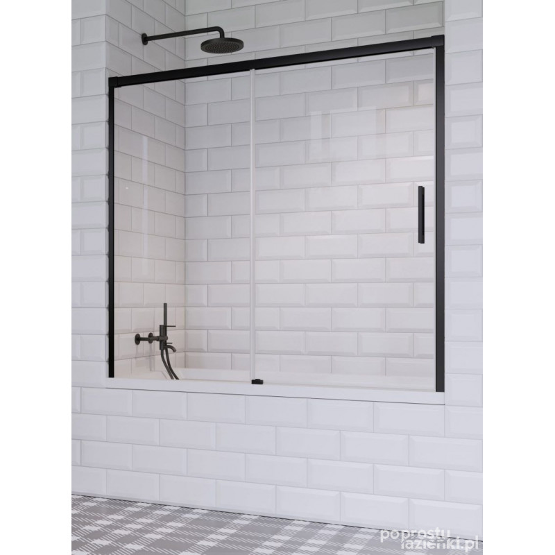 Zabudowa nawannowa 170 Lewa Idea Black PN DWJ Radaway (10003170-54-01L)