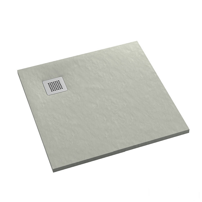Brodzik kwadratowy 90x90 Kalait Cement Stone Schedpol (3.3101/CT/ST-M2)