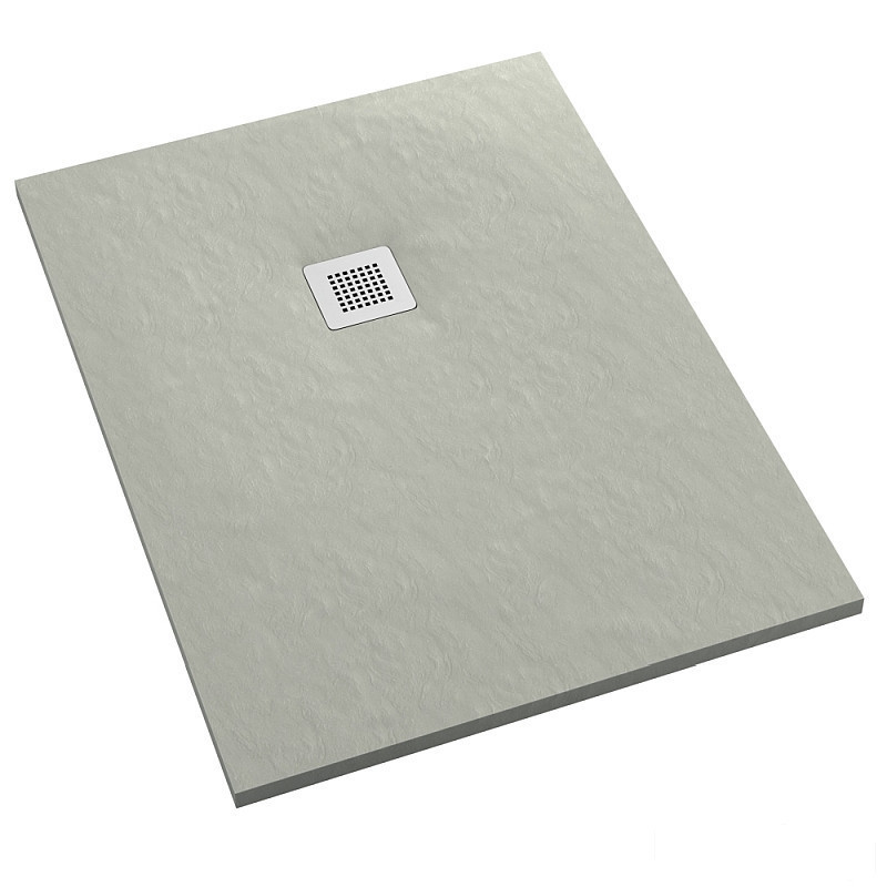 Brodzik prostokątny 80x100 Kalait Cement Stone Schedpol (3.3106/CT/ST-M2)