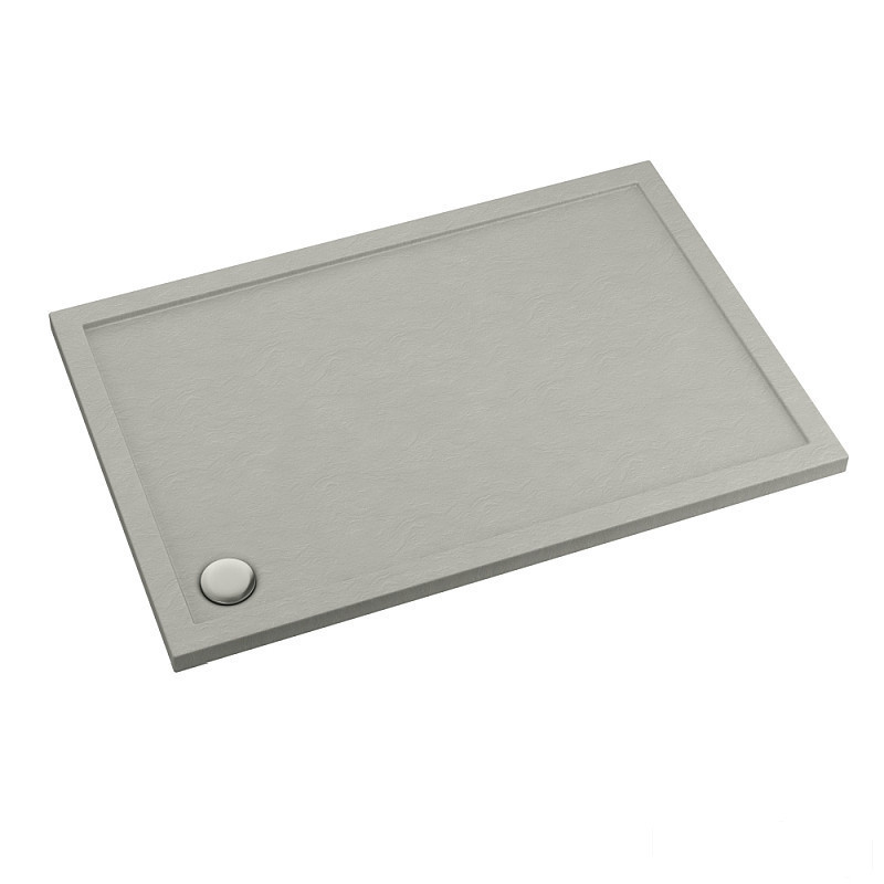 Brodzik prostokątny 80x120 Caspar New Cement Stone Schedpol (3.2338/CT/ST)