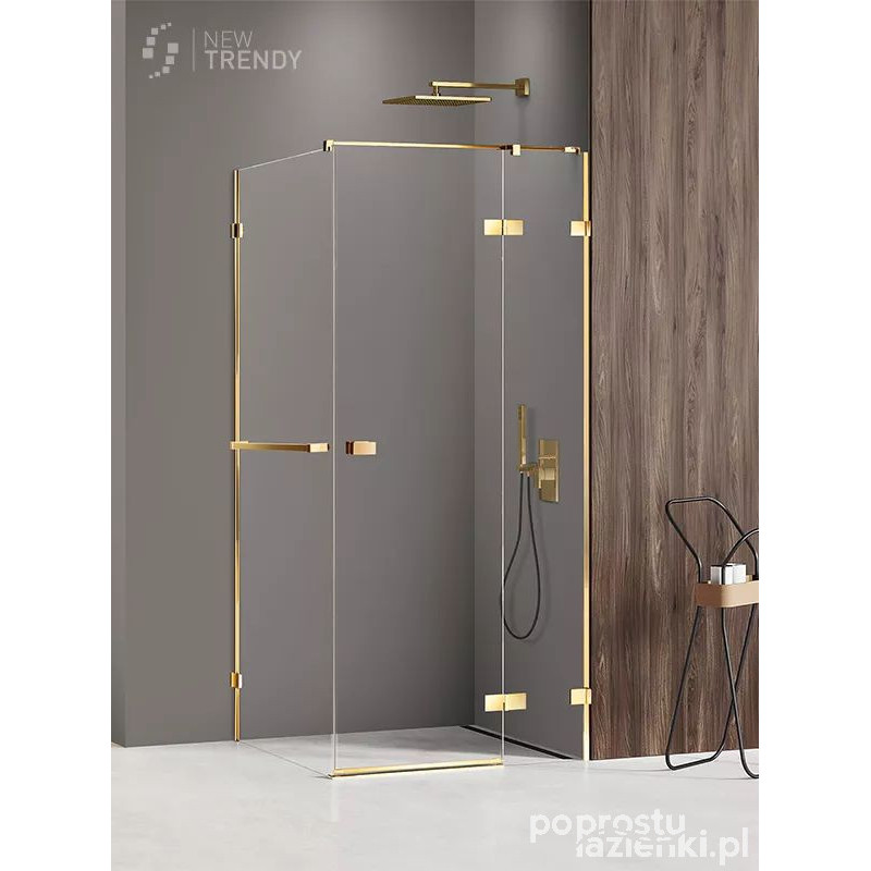 Kabina prysznicowa 100x100 Avexa Gold Shine New Trendy (EXK-3207)