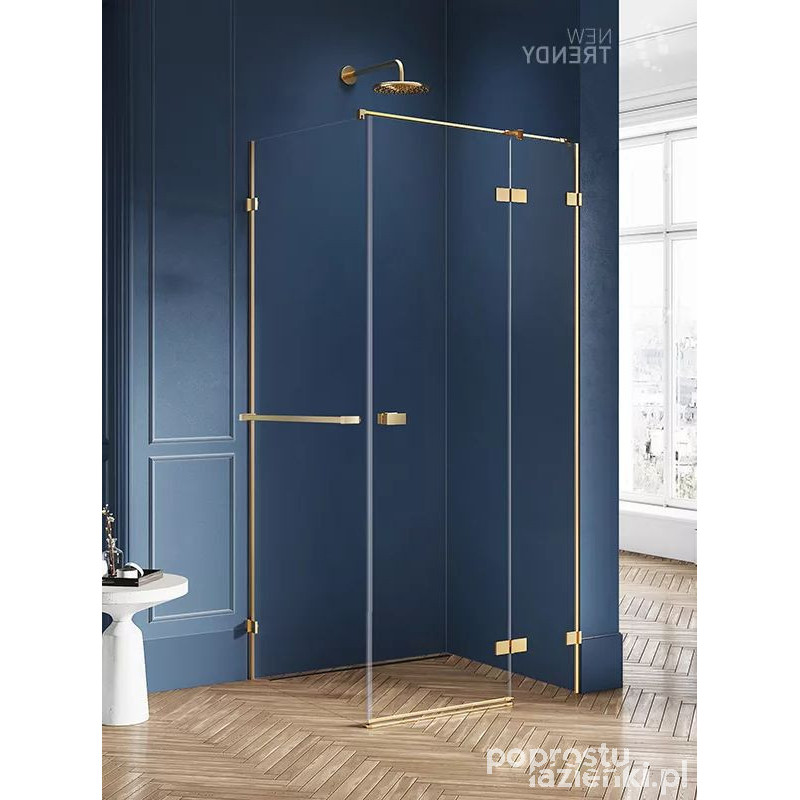 Kabina prysznicowa 100x70 Avexa Gold Brushed New Trendy (EXK-3052)