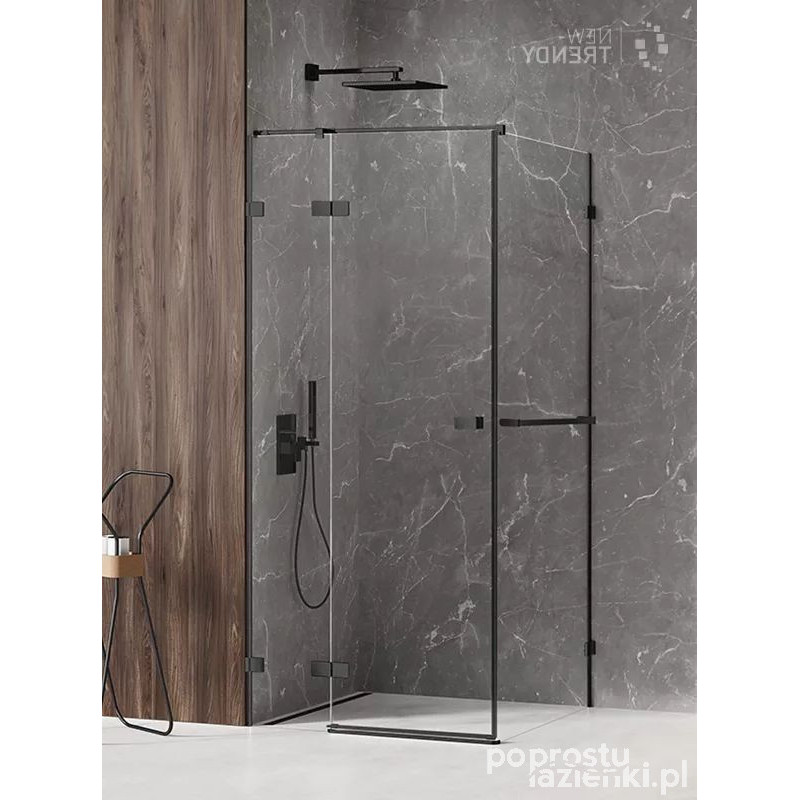 Kabina prysznicowa 120x100 Avexa Black New Trendy (EXK-2562)