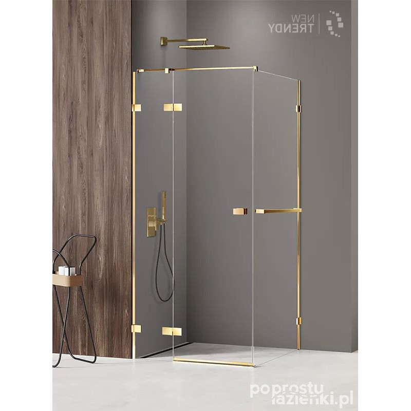Kabina prysznicowa 80x80 Avexa Gold Shine New Trendy (EXK-3163)