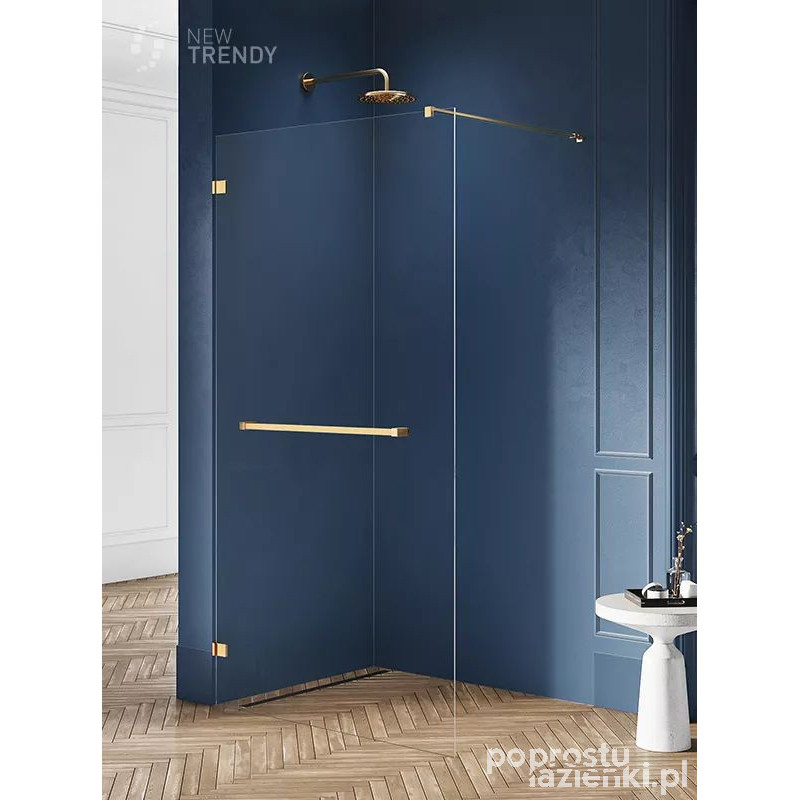 Kabina walk-in 150 Avexa Gold Brushed New Trendy (EXK-7042)