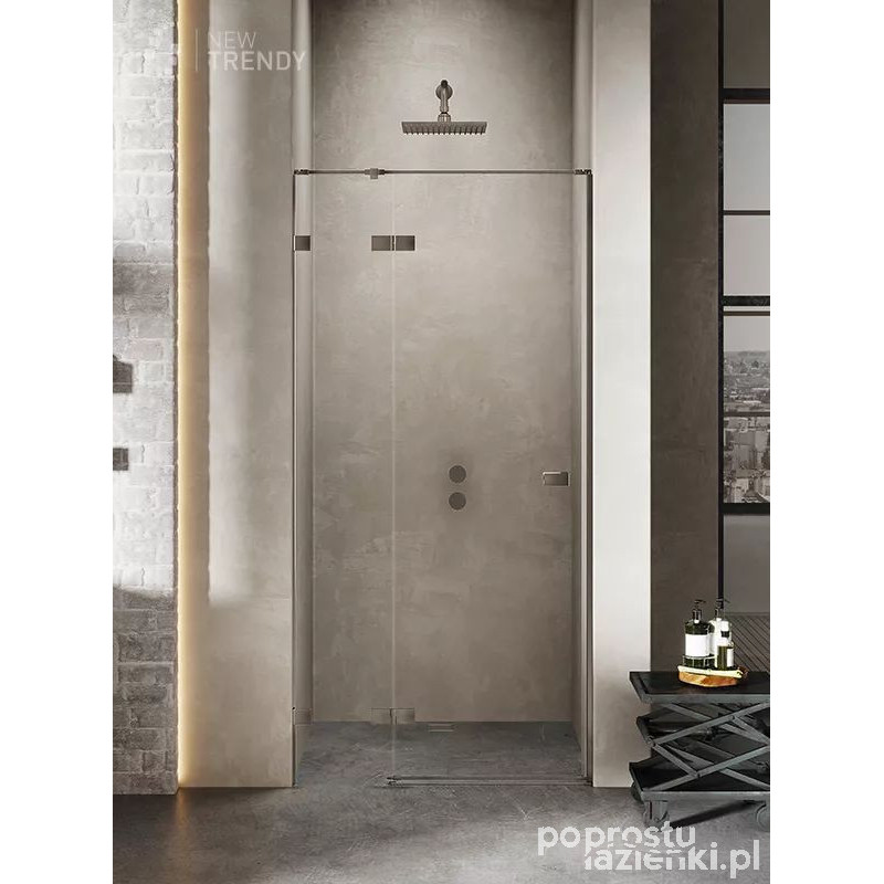 Drzwi wnękowe 100 Avexa Gunmetal Brushed New Trendy (EXK-3248)
