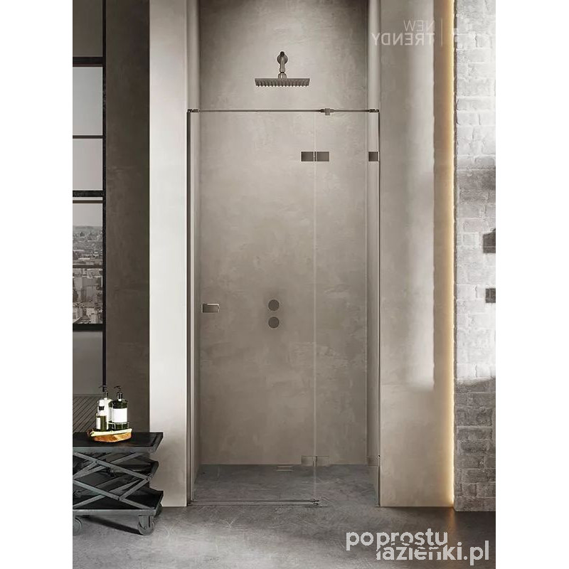 Drzwi wnękowe 100 Avexa Gunmetal Brushed New Trendy (EXK-3249)