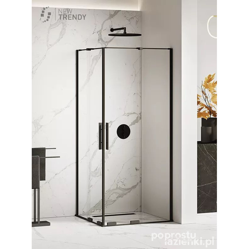 Kabina prostokątna 100x110 Smart Black New Trendy (EXK-4169)