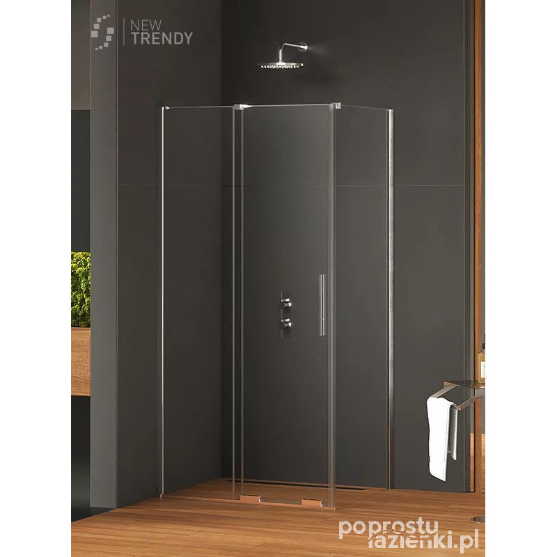 Kabina prostokątna 140x100 Smart New Trendy (EXK-4042)