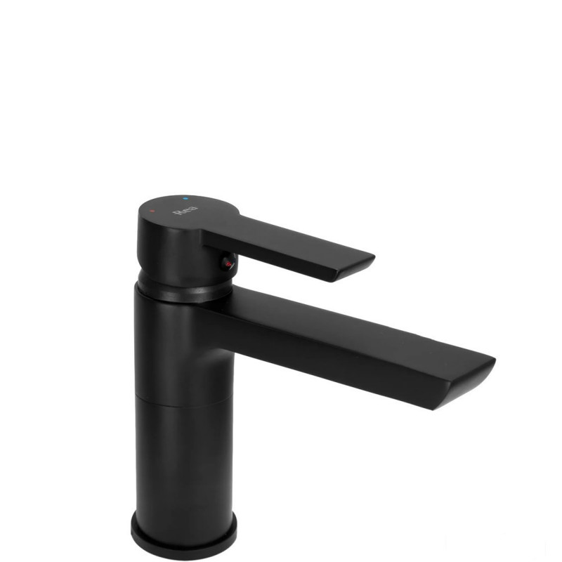 Bateria umywalkowa niska Argus Black Rea (REA-B6210)