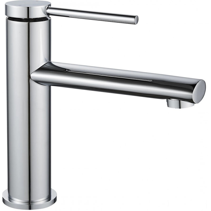 Bateria umywalkowa niska Oval Chrome Rea (REA-B6514)