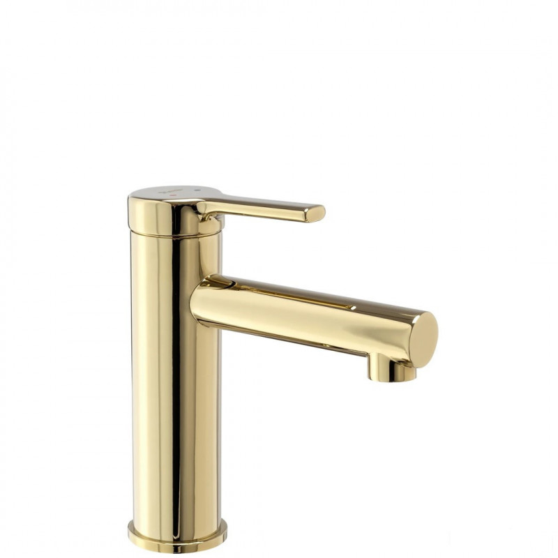 Bateria umywalkowa niska Pixel Gold Rea (REA-B2018)