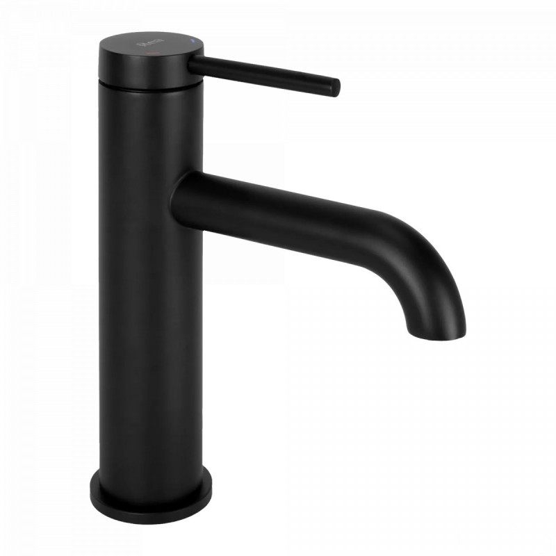 Bateria umywalkowa niska Spot Black Rea (REA-B2012)