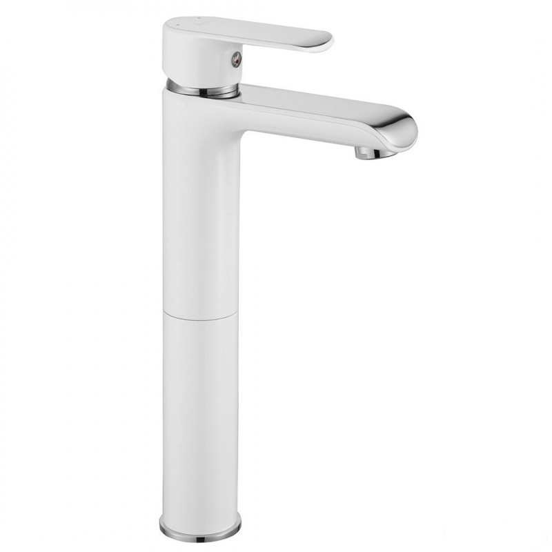 Bateria umywalkowa wysoka Bloom White/Chrom Rea (REA-B9917)