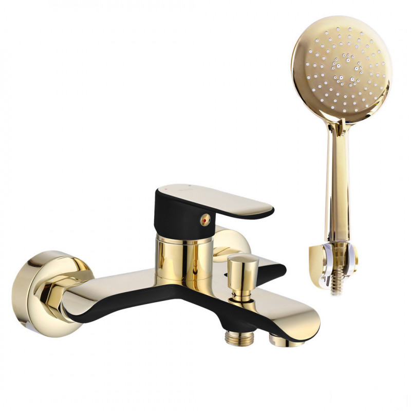 Bateria wannowa Bloom Black/Gold Rea (REA-B9939)