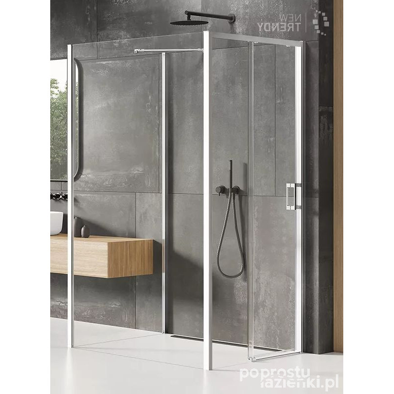 Kabina przyścienna 100x100 Prime New Trendy (K-1267)