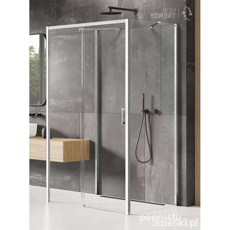 Kabina przyścienna 150x90 Prime New Trendy (K-0834)