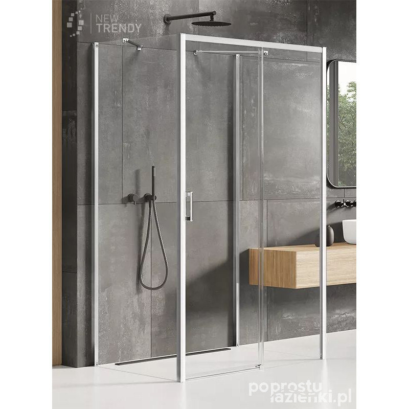 Kabina przyścienna 160x90 Prime New Trendy (K-0866)