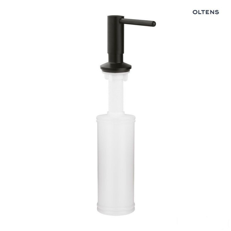 Dozownik do płynu 300 ml czarny mat Lindals Oltens (75101300)