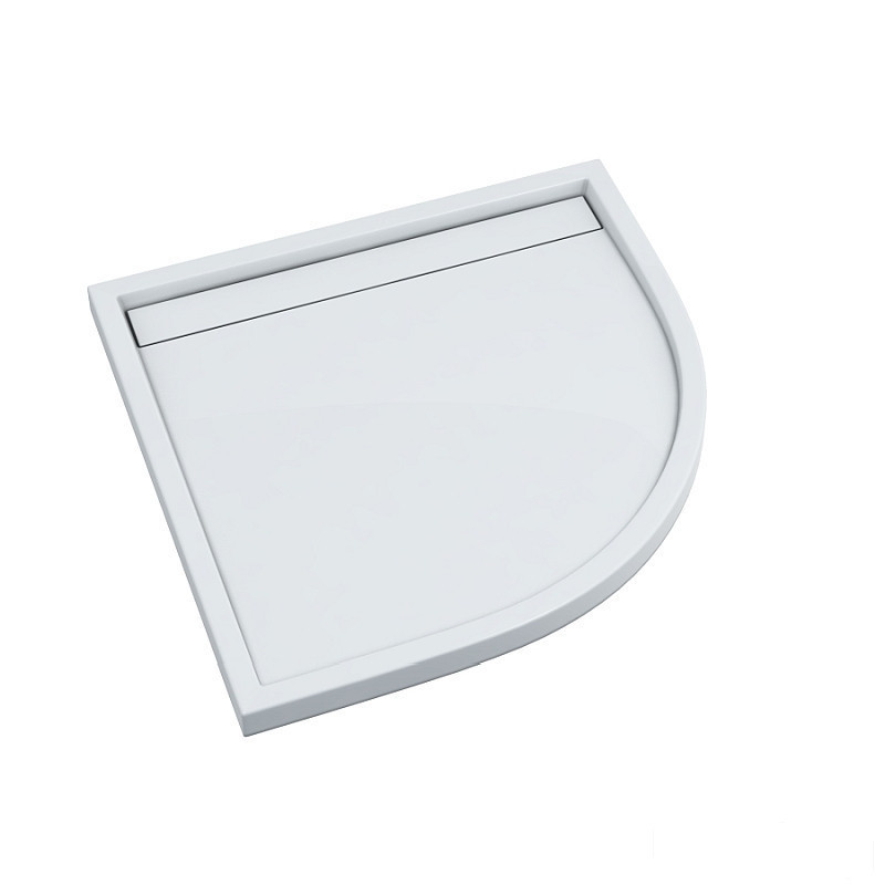 Brodzik półokrągły 90x90 Estra White Schedpol (3SP.E3O-9090)