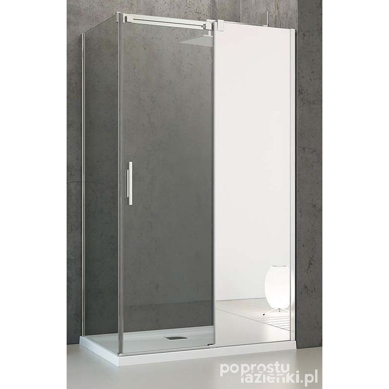 Kabina prostokątna 140x70 Espera KDJ Mirror Radaway (380695-01R + 380234-71R + 380147-01L)