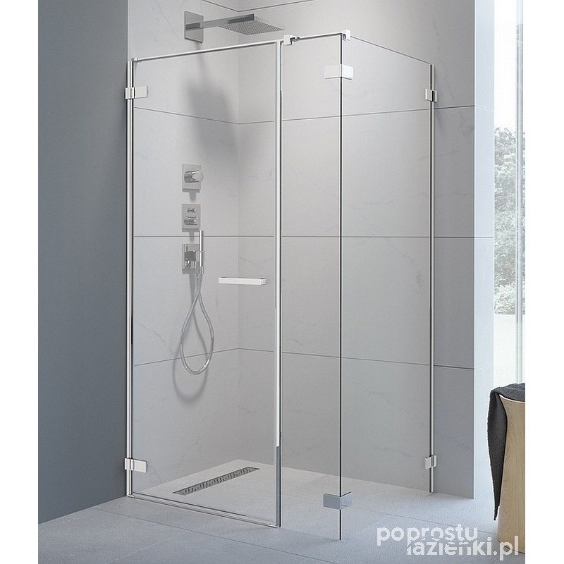 Kabina prysznicowa 100x75 Arta KDS I Radaway (386620-03-01L + 1386100-03-01 + 386108-03-01)