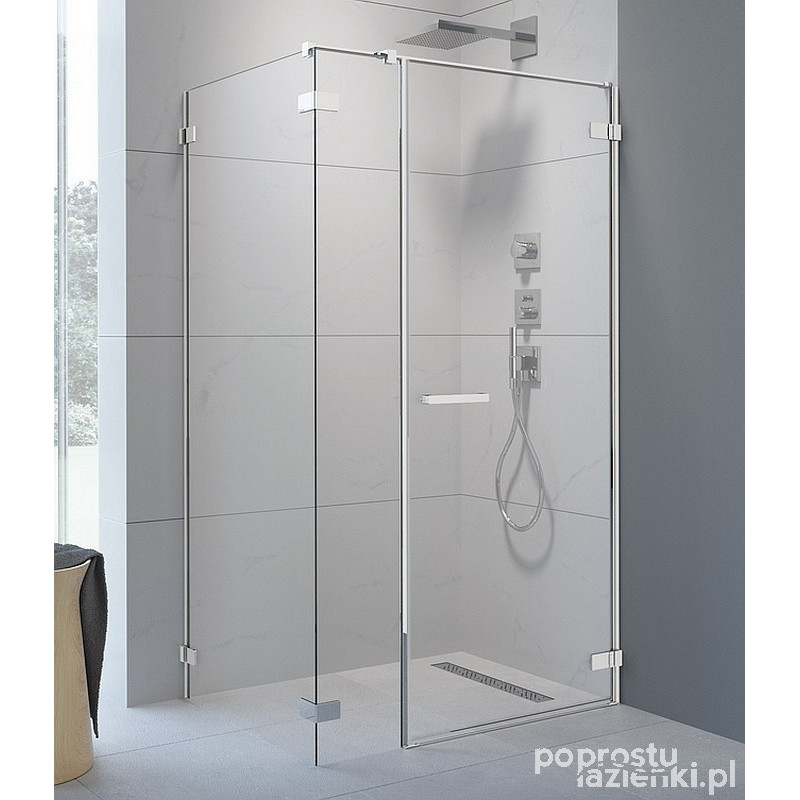 Kabina prysznicowa 120x75 Arta KDS I Radaway (386820-03-01R + 1386100-03-01 + 386108-03-01)