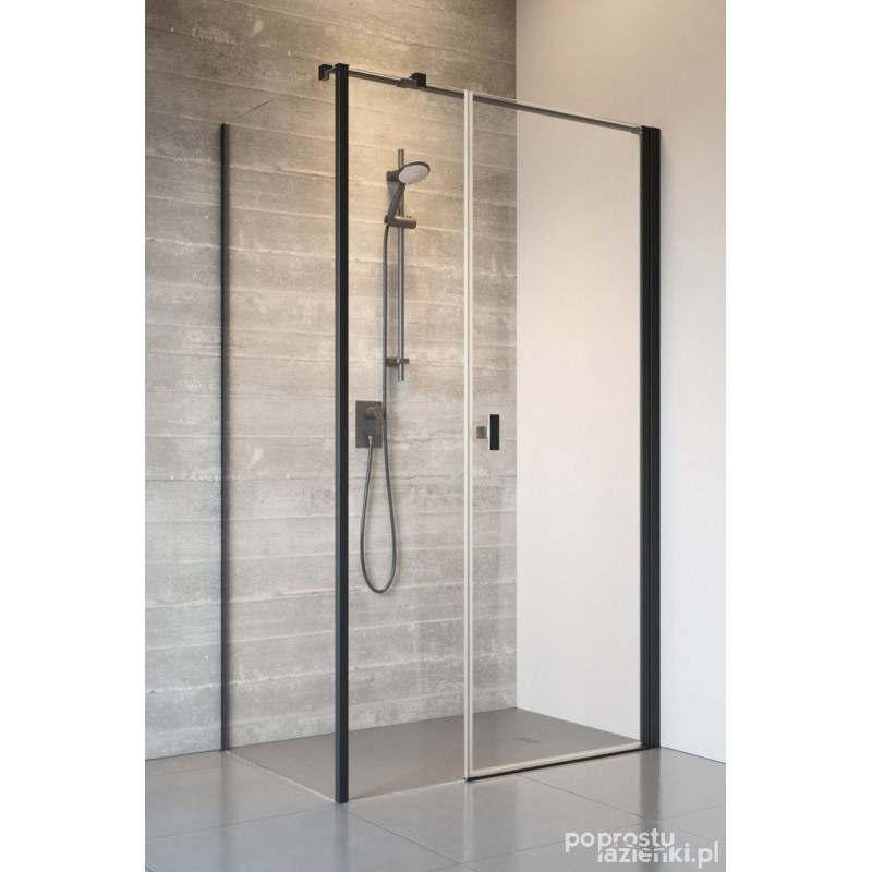 Kabina prysznicowa 140x100 Nes Black KDS I Radaway (10023140-54-01R + 10043100-54-01)