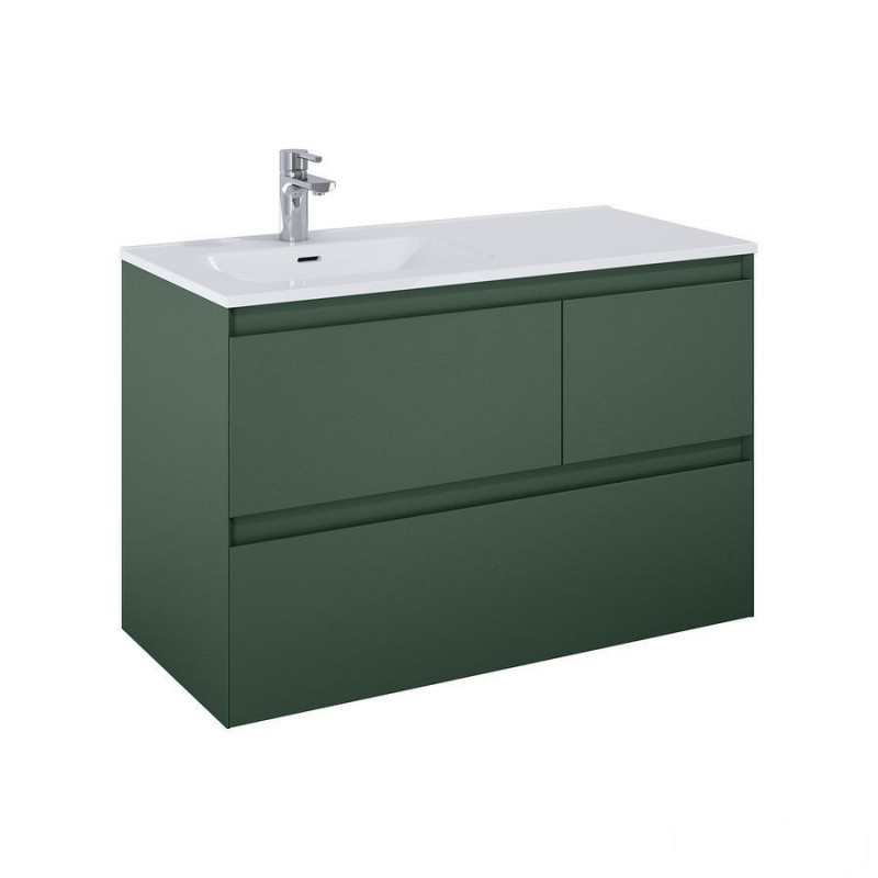 Szafka podumywalkowa 100 (3S L) Split forest green mat Elita (RE011006157010)