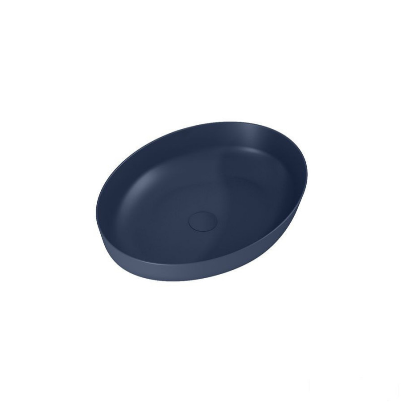 Umywalka nablatowa Rika 53x40 navy blue mat Elita (RE040520087030)
