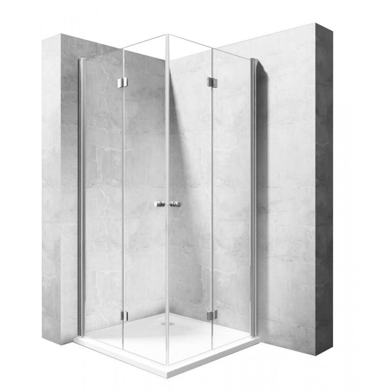 Kabina kwadratowa 100x100 Fold N2 Rea (REA-K7439 + REA-K7439)