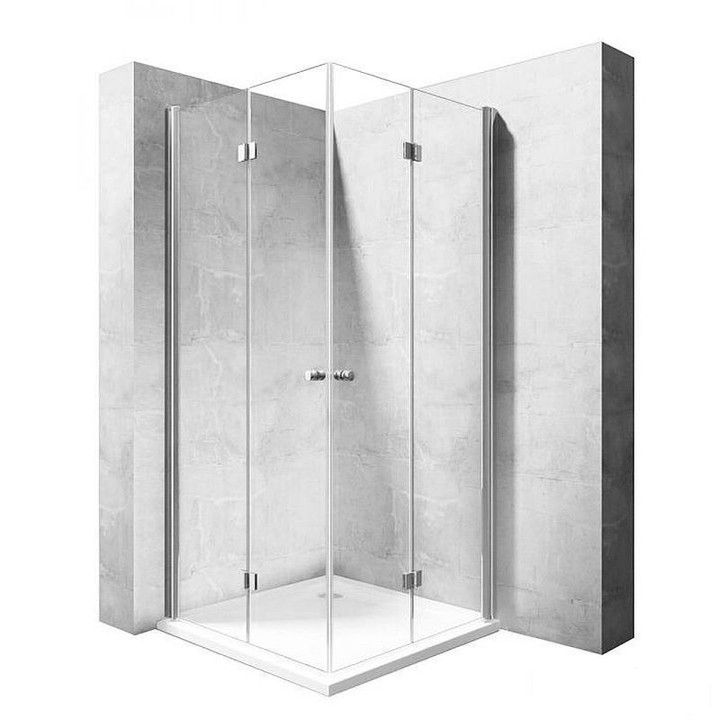 Kabina kwadratowa 120x120 Fold N2 Rea (REA-K7437 + REA-K7437)