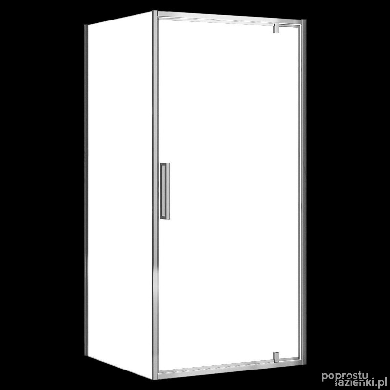 Kabina prysznicowa 100x100 Rapid Swing Chrom Rea (REA-K5607 + REA-K5610)