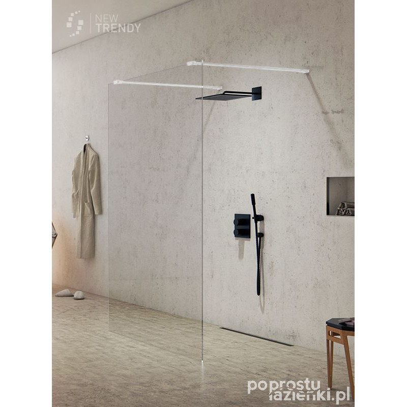 Kabina Walk-in 100 New Modus White New Trendy (EXK-2267)