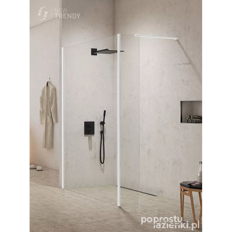 Kabina walk-in 120x30x200 New Modus White New Trendy (EXK-2233/EXK-2236)