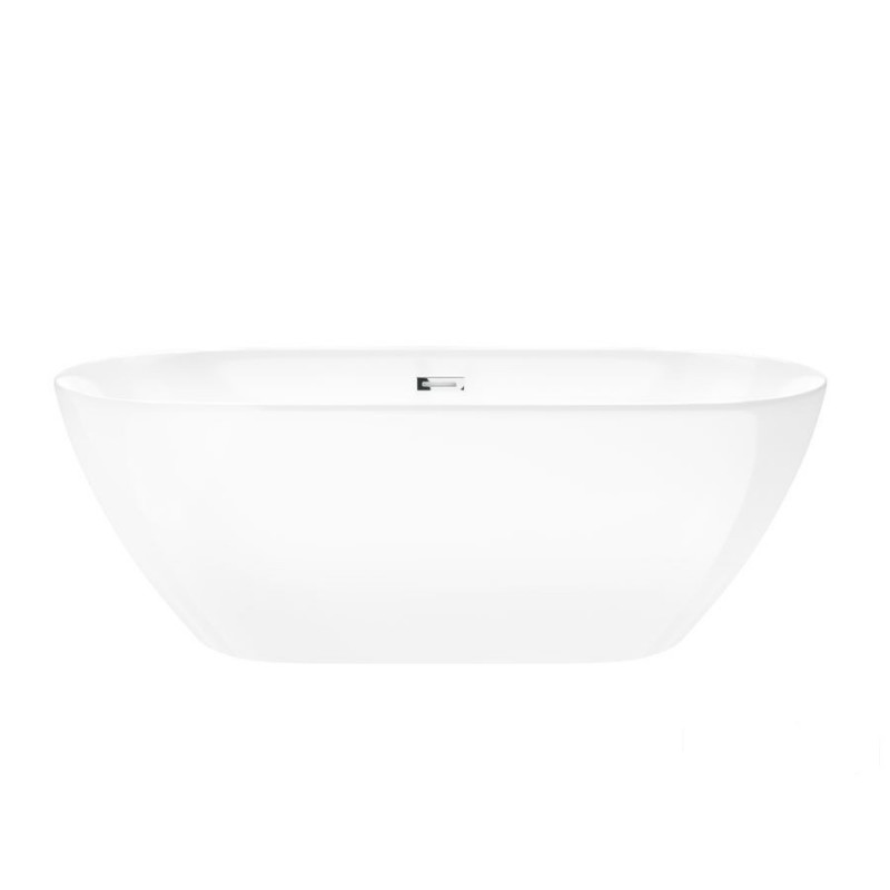 Wanna wolnostojąca E041 Olvena 170 cm z wykończeniem chrom Corsan (734-uniw)