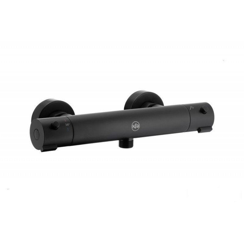 Bateria termostatyczna natryskowa Moza Black KFA Armatura (5736-010-81)