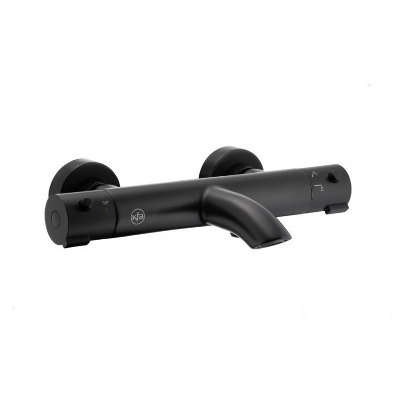 Bateria termostatyczna wannowa Moza Black KFA Armatura (5734-010-81)