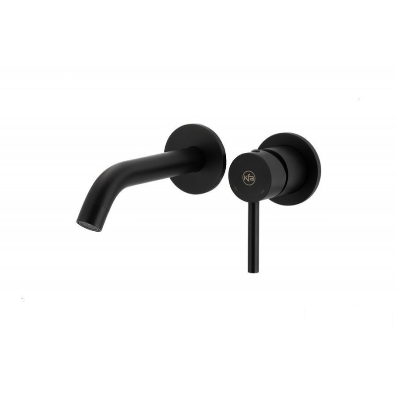 Bateria umywalkowa podtynkowa Moza Black KFA Armatura (5039-810-81)
