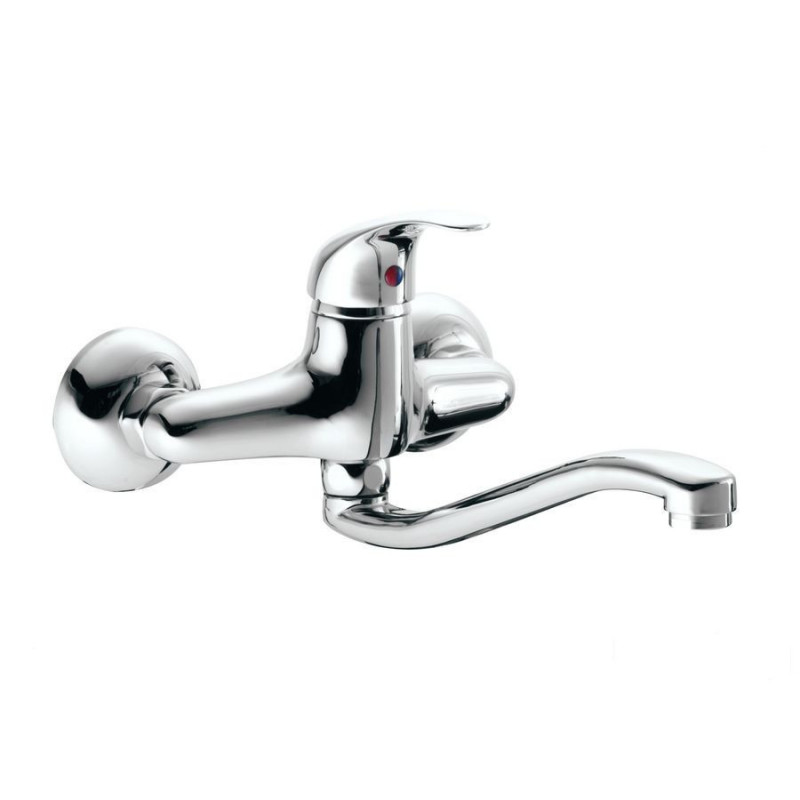 Bateria umywalkowa, ścienna Baryt KFA Armatura (550-810-00)