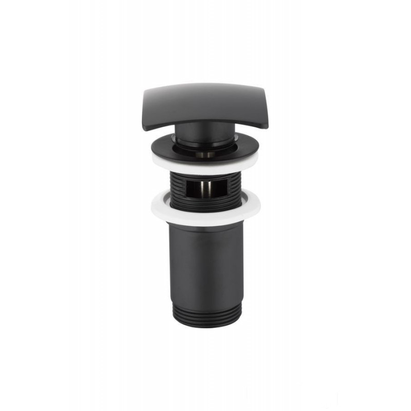 Korek klik-klak kwadratowy Black KFA Armatura (660-454-81)